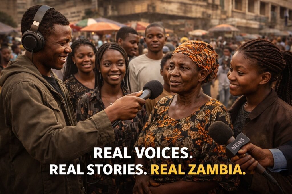 real voices real stories real Zambia representing authentic media